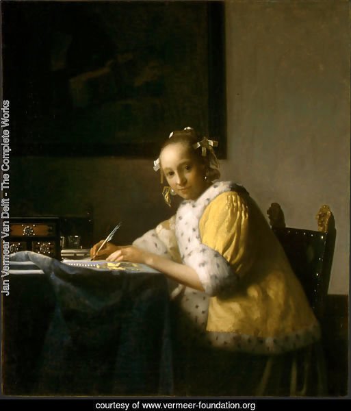 A Lady Writing a Letter 1665-66