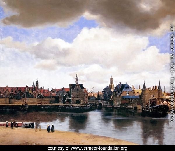 View of Delft 1659-60