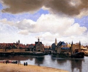 Jan Vermeer Van Delft - View of Delft 1659-60