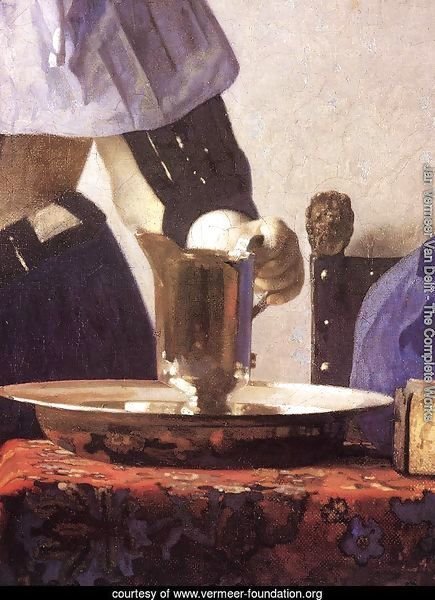Young Woman with a Water Jug (detail-1) 1660-62