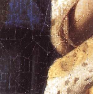 Jan Vermeer Van Delft - The Love Letter [detail: 2]