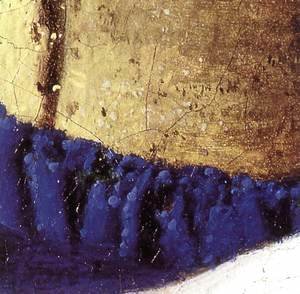 Jan Vermeer Van Delft - The Milkmaid [detail: 5]