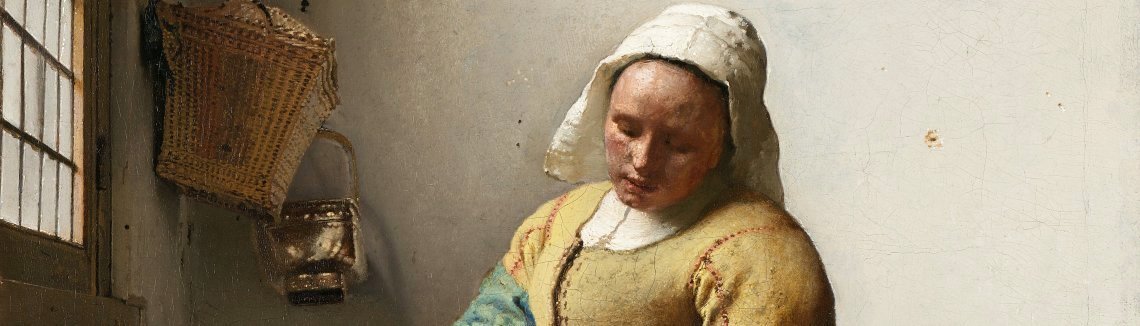 Jan Vermeer Van Delft - The Milkmaid