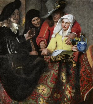Jan Vermeer Van Delft - The Procuress
