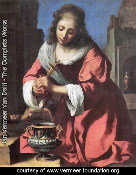 Jan Vermeer Van Delft - Saint Praxidis 1655