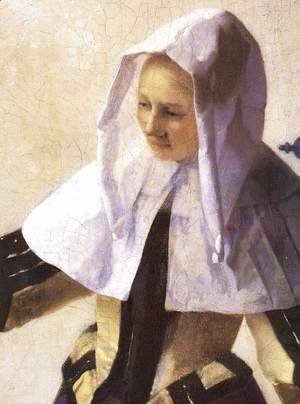 Young Woman with a Water Jug (detail-2) 1660-62