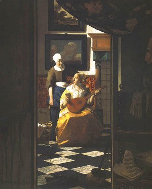 Jan Vermeer Van Delft - Love Letter