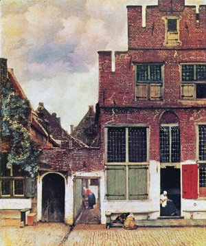 Jan Vermeer Van Delft - The narrow road